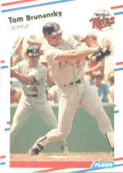 1988 Fleer Baseball Cards      005      Tom Brunansky